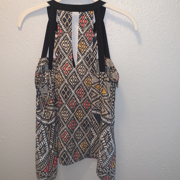 BCBG Top Triangle Cut Out Halter Tank Women’s Sz XS X Small - Picture 7 of 9